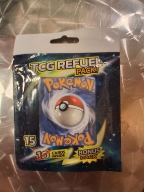 Pokemon TCG Refuel Pack - Blue and Yellow Accents